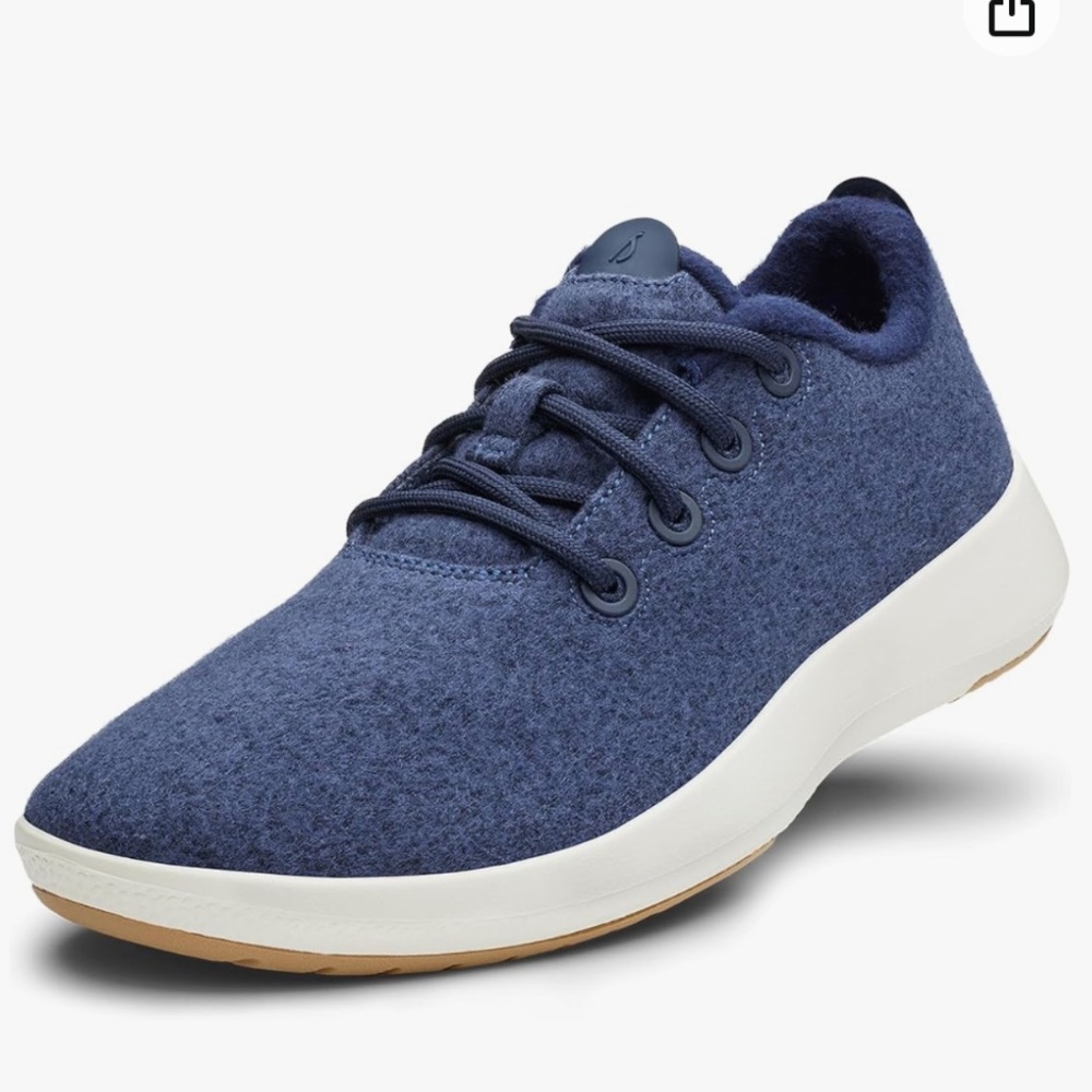 Allbirds Women's Sneakers in Navy Blue and White